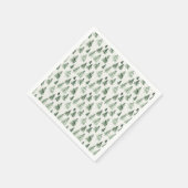 ウォーターカラー 松の木 モリの森  スタンダードカクテルナプキン (角)
