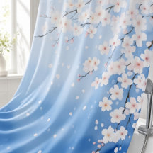ウォーターカラー 桜の滝 日本風