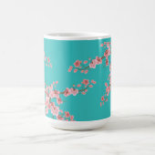 ウォーターカラー 桜 コーヒーマグ コーヒーマグカップ (中央)