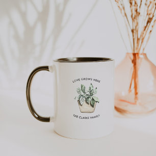 ウォーターカラー 植木鉢 コーヒーマグ(名入れ可) マグカップ