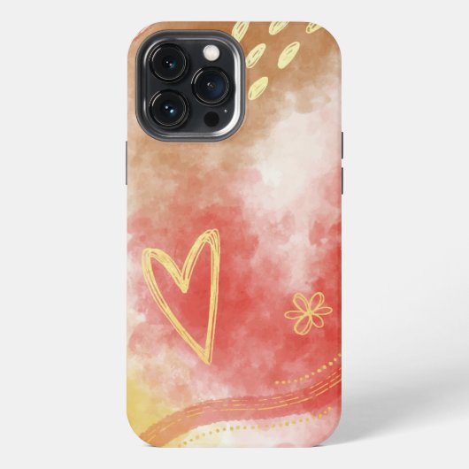 ウォーターカラー Case-Mate iPhone カバー (裏面)