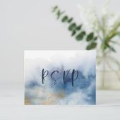 ウォーターカラー Lux RSVP ポストカード V2 (スタンド正面)