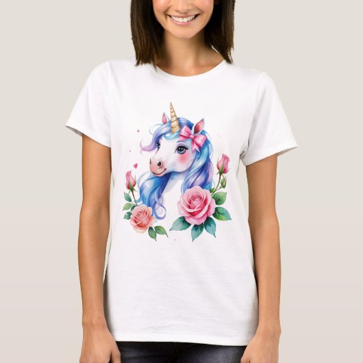 ウォーターカラー Tシャツ (正面)
