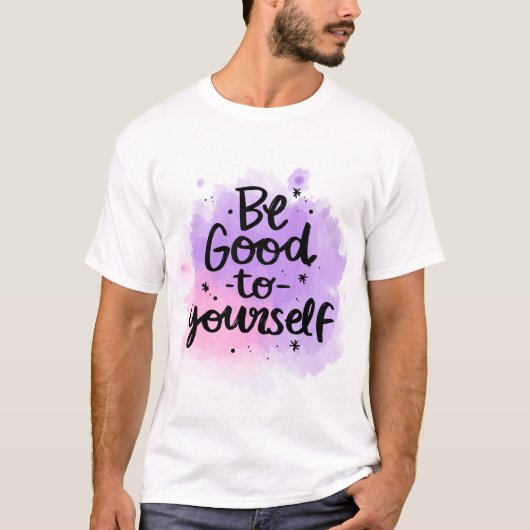 ウォーターカラーTシャツ Tシャツ (正面)