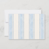 ウォーターカラ航海のーライトハ結婚ウス サンキューカード (裏面)