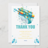 ウォーターガンカスタム誕生日 サンキューカード (正面)