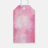 ウォーターガンガール誕生日カスタム ギフトタグ (裏面)