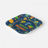 ウォーターガンバトルプールパーティーキッズサマー誕生日 ペーパープレート (傾斜あり)