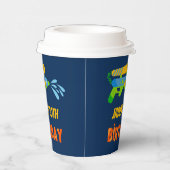 ウォーターガンバトルプールパーティーキッズサマー誕生日 紙コップ (右)