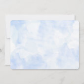 ウォーターガンフォト招待状 招待状 (裏面)