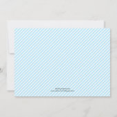 ウォーターガンボーイバースデーパーティ招待状 招待状 (裏面)