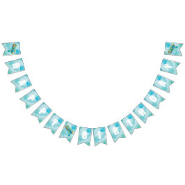 ウォーターガンボーイ誕生日 バンティングフラッグ