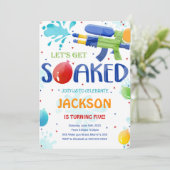 ウォーターガン招待状 招待状 (スタンド正面)