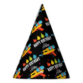 ウォーターガン&バルーン夏の誕生日パーティー パーティーハット (左)