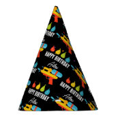 ウォーターガン&バルーン夏の誕生日パーティー パーティーハット (右)