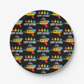 ウォーターガン&バルーン夏の誕生日パーティー ペーパープレート (正面)