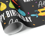 ウォーターガン&バルーン夏の誕生日パーティー ラッピングペーパー (ロールコーナー)