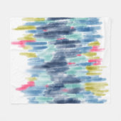 ウォーターガーデン フリースブランケット (正面(横))