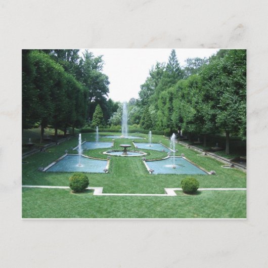 ウォーターガーデン ポストカード (正面)