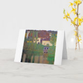 ウォーターキャッスルグスタフクリムト カード (黄色い花)