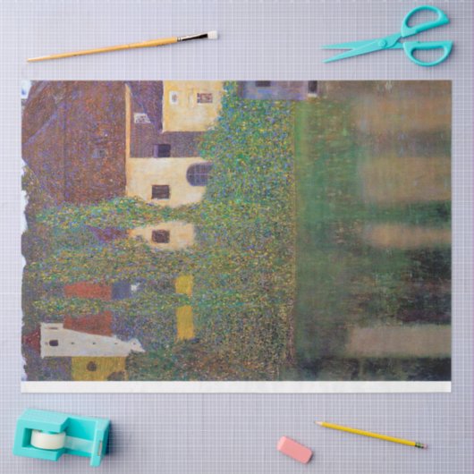 ウォーターキャッスルグスタフクリムト 薄葉紙 (クラフト)