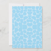 ウォーターゲーム誕生日招待状 招待状 (裏面)