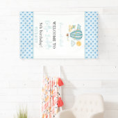 ウォーターコロホットエアバルーンキッド5thバースデーパーティー 横断幕 (インサイチュ)