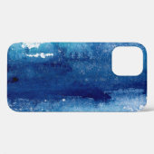 ウォーターコールを使ってみすぼらしい抽象芸術の背景に作られた手 Case-Mate iPhoneケース (裏面 (横))