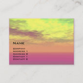 ウォーターサイエンスフィクションの寺院 名刺 (正面)