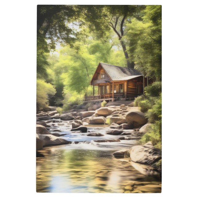 ウォーターサイドヘブン メタルプリント (正面)