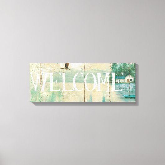 ウォーターサイドロッジ キャンバスプリント (正面)