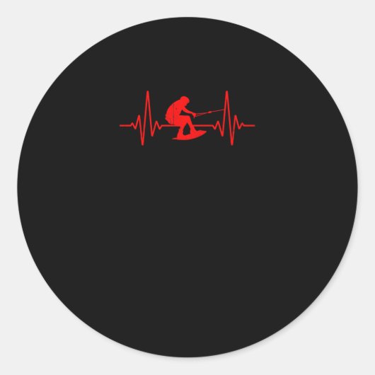 ウォータースキーウォータースキエ ラウンドシール (正面)