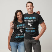 ウォータースキースキーウォータースキーウォータースキエ Tシャツ (ユニセックス)