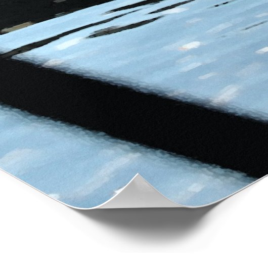 ウォータースキースラウムポスター – BRING IT ポスター (角)