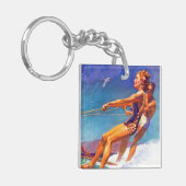 ウォータースキーヤーバイマックレランドバークレイ キーホルダー (正面左)