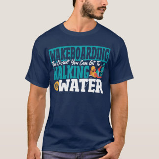 ウォータースキー スポーツ ウォータースポーツ ウェイクボード アート ジャージ Tシャツ