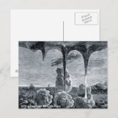 ウォータースパウト版木、銅版、版画 ポストカード (正面/裏面)