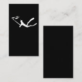 ウォータースペアフィッシングシュノーケルスペアルグンフィッシュ狩り 名刺 (正面/裏面)