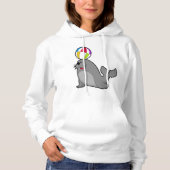 ウォータースポーツで水球を使用してシール パーカ (正面)