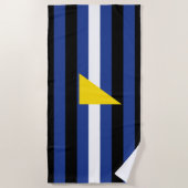 ウォータースポーツプライド旗 ビーチタオル (正面)