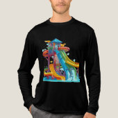 ウォータースライドカラフルTシャツ トライブレンドＴシャツ (正面)