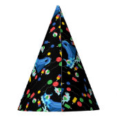 ウォータースライドキッズサマースプラッシュ誕生日 パーティーハット (裏面)