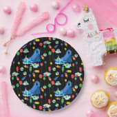 ウォータースライドキッズサマーボーイガールおもしろい ペーパープレート (パーティー)