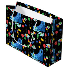 ウォータースライドキッズサマーボーイガールおもしろい ラージペーパーバッグ