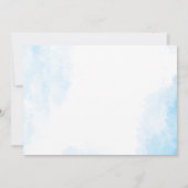 ウォータースライドクールワンバースデーパーティーの写真 招待状 (裏面)