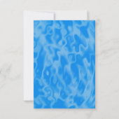 ウォータースライドパーティの招待状 招待状 (裏面)