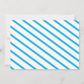 ウォータースライド誕生日パーティーの招待 招待状 (裏面)