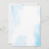 ウォータースライド遊バースデーパーティー 招待状 (裏面)