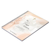 ウォーターズオブライト・オシャリストス祈りの言葉ジャーナル ノートブック (左側)