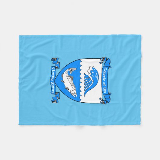 ウォーターズロッジブランケット フリースブランケット (正面(横))